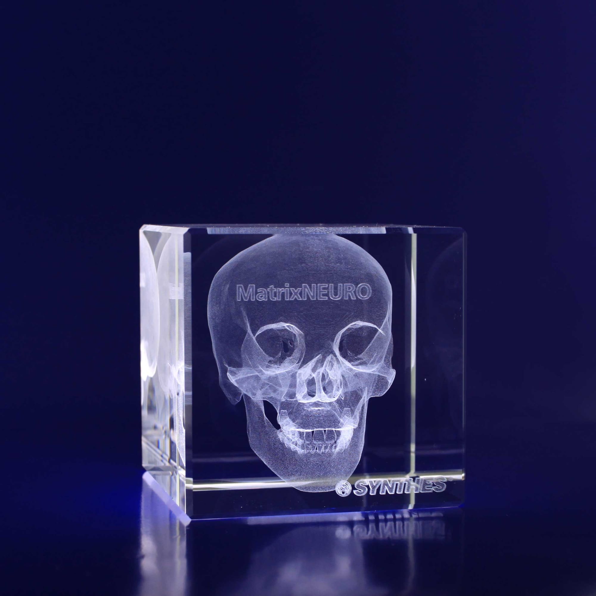 3D Crystal Cube (60mm)