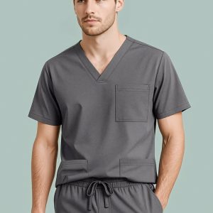 Mens Avery V-Neck Scrub Top