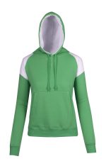 Womens/Juniors Shoulder Contrast Panel Hoodie