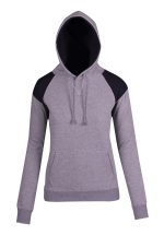 Womens/Juniors Shoulder Contrast Panel Hoodie