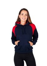 Womens/Juniors Shoulder Contrast Panel Hoodie