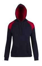 Womens/Juniors Shoulder Contrast Panel Hoodie