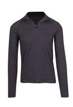 Mens Greatness Half Zip Mock Neck