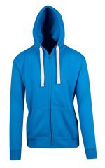 Mens Brushed Heavy Zip Fleece Hoodie