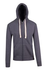 Mens Brushed Heavy Zip Fleece Hoodie