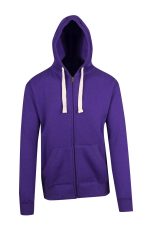 Mens Brushed Heavy Zip Fleece Hoodie