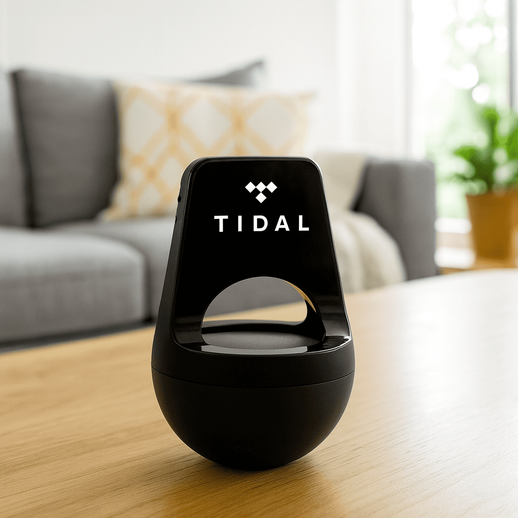 Geo Wireless speaker in Recycled ABS - Black