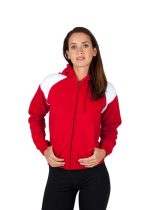 Womens/Juniors Shoulder Contrast ZIP Hoodie