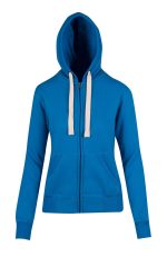 Womens/Junior Heavy Zip Fleece Hoodie