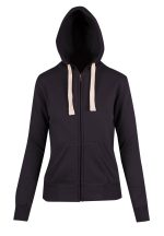 Womens/Junior Heavy Zip Fleece Hoodie