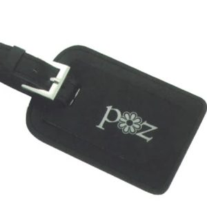 San Remo Leather Luggage Tag