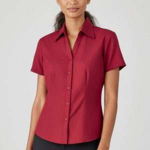 Oasis Ladies Plain Short Sleeve Shirt