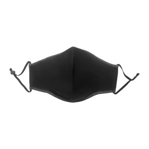 Contrast One Piece Cotton Face Masks With Adjustable toggle