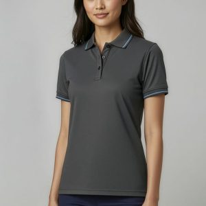 Womens Jet Short Sleeve Polo