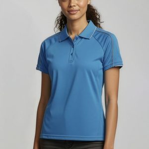 Womens Blade Short Sleeve Polo