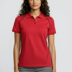 Womens Cyber Short Sleeve Polo