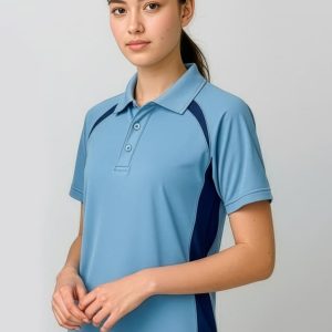 Kids Splice Short Sleeve Polo