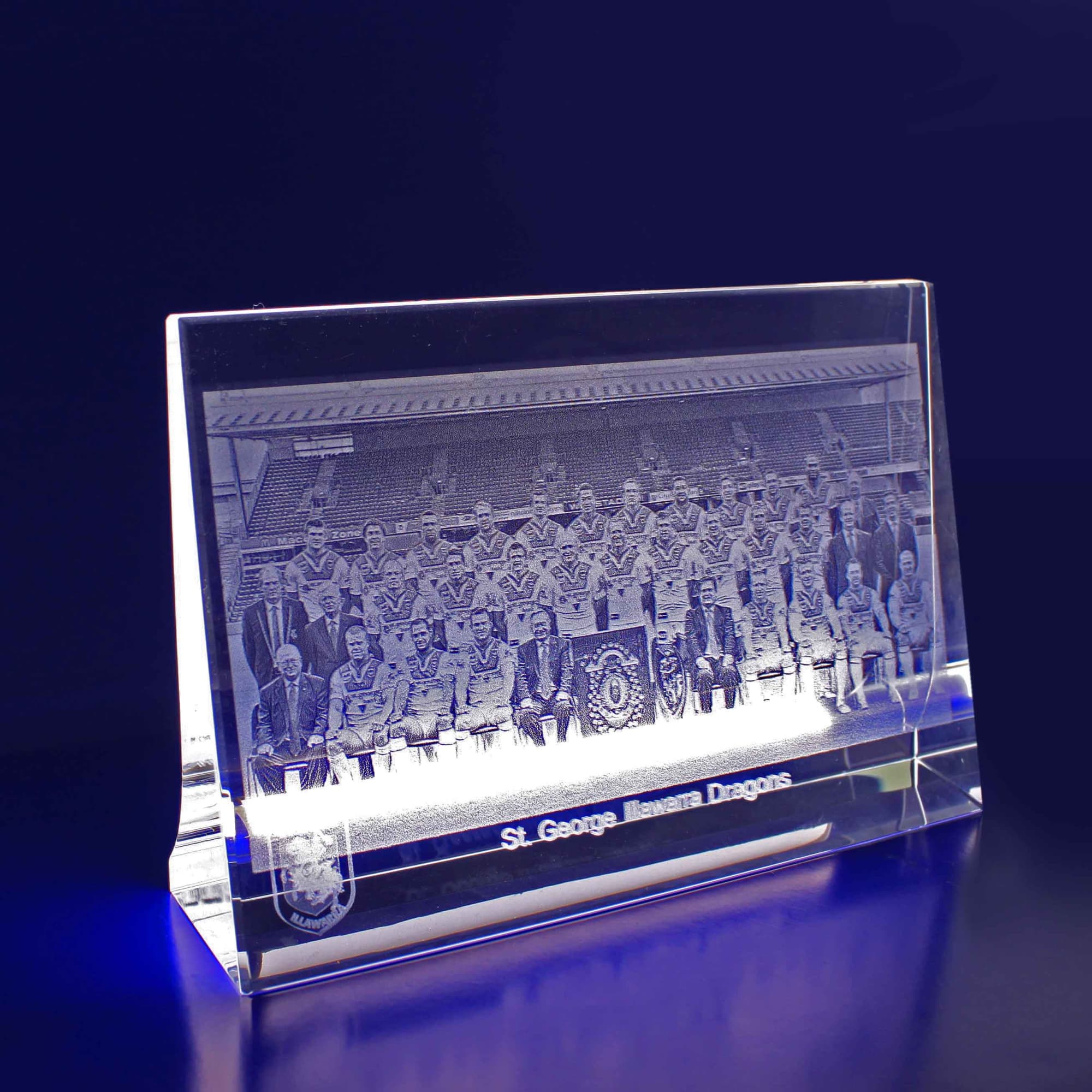 3D Crystal Horizontal Photocrystal