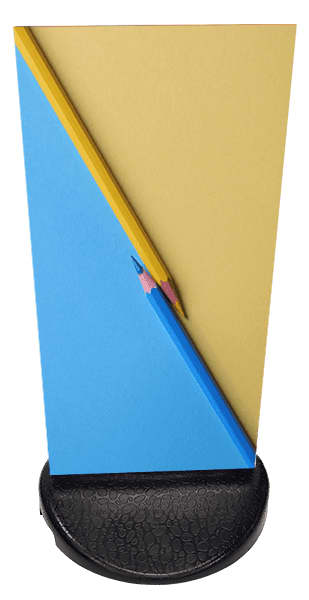 Signage Stand PVC with Corflute / PVC Stand with Corflute