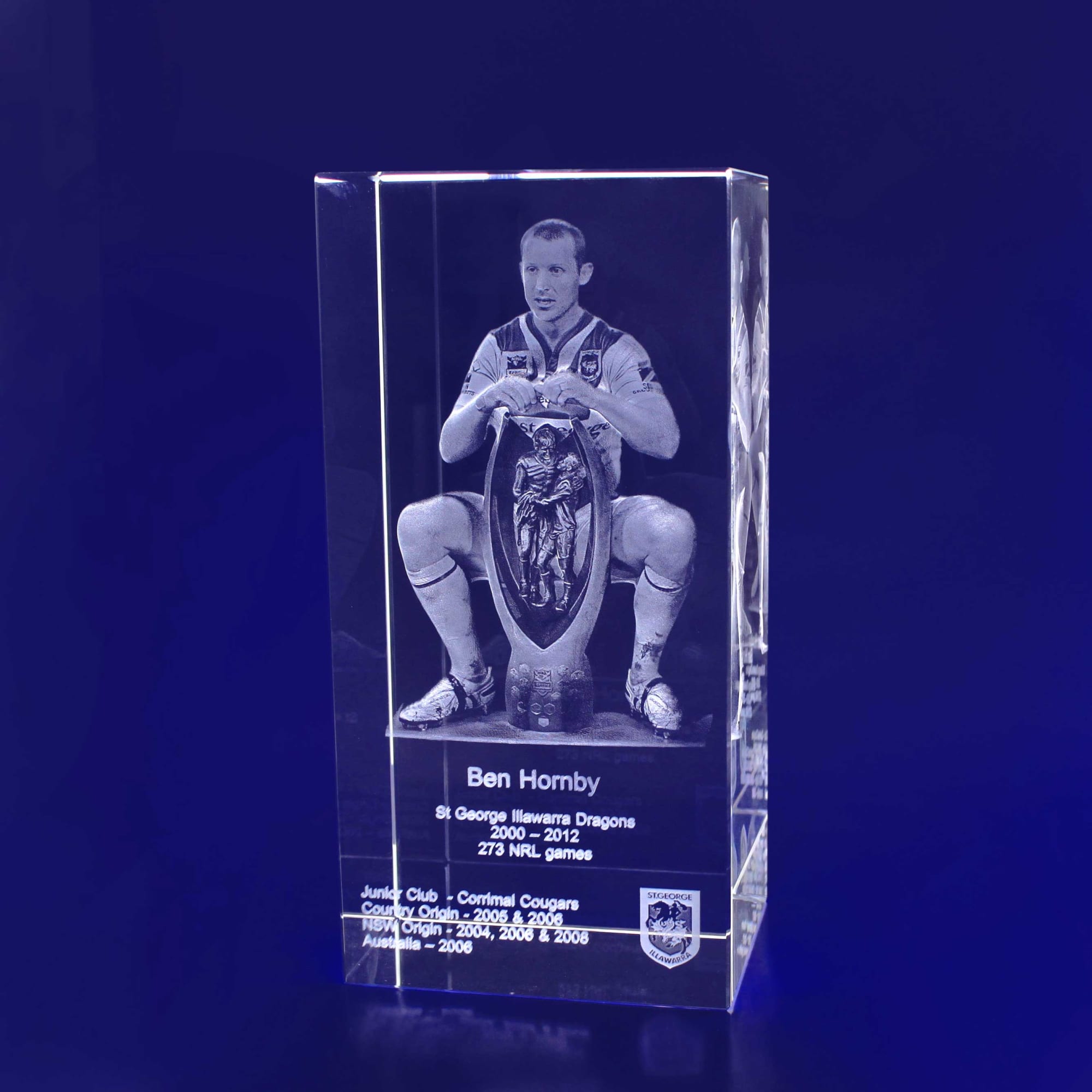 3D Crystal Rectangle XL