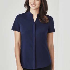 Womens Juliette Short Sleeve Blouse
