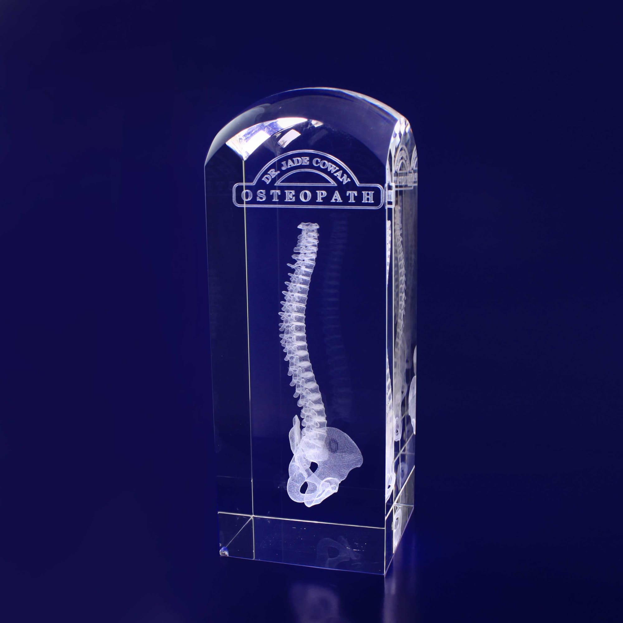 3D Crystal Dome Top Tower (160mm)