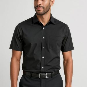 Mens Charlie Classic Fit Short Sleeve Shirt