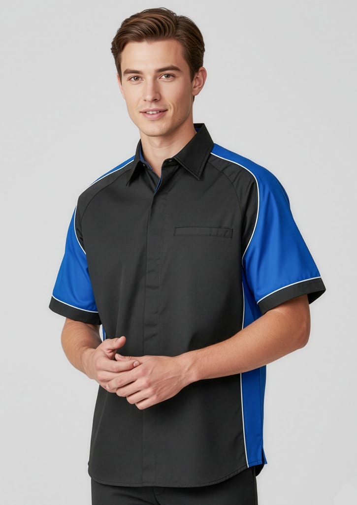 s10112_talent_black_red_white_01_ozfsn0y.jpg Mens Nitro Short Sleeve Shirt