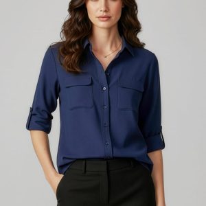 Womens Madison Long Sleeve Shirt