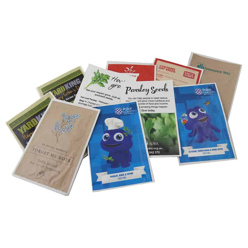 Foil Seed Sachets