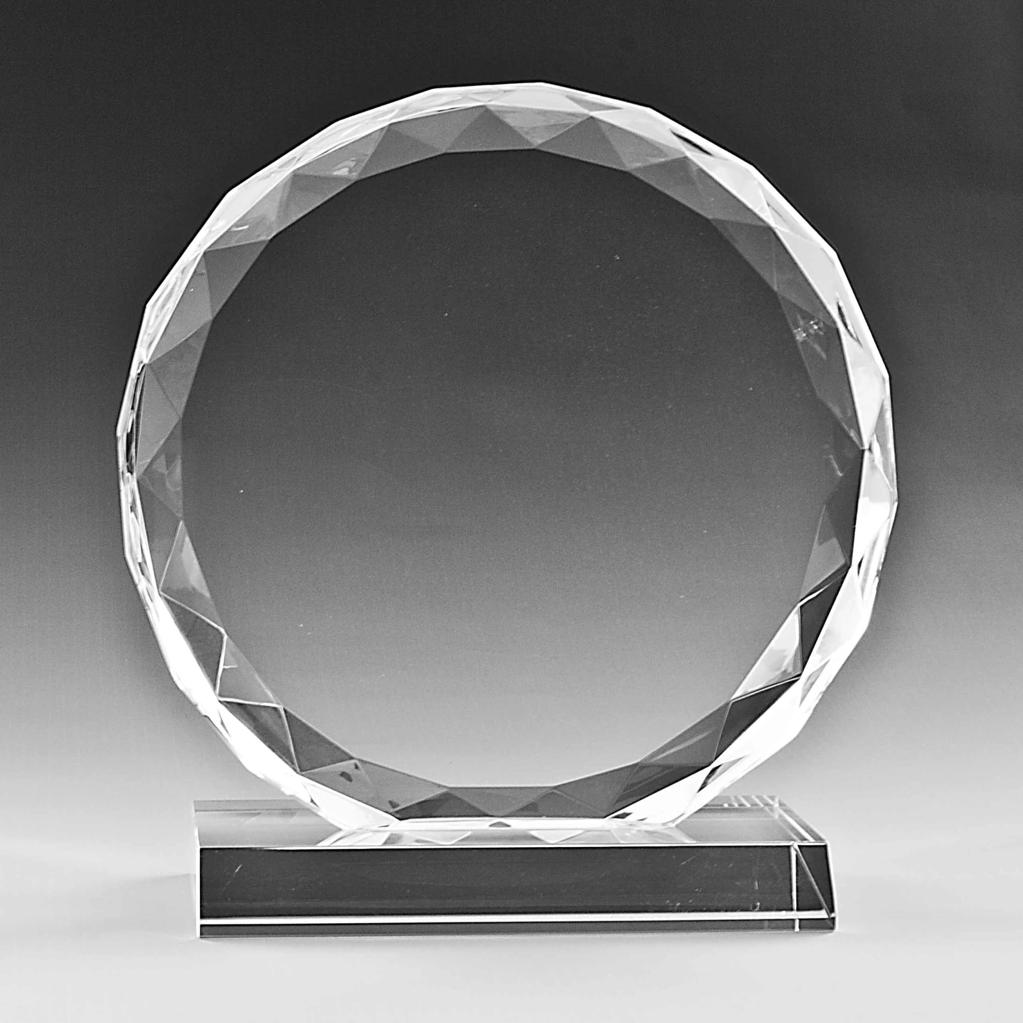 3D Crystal Sun Trophy