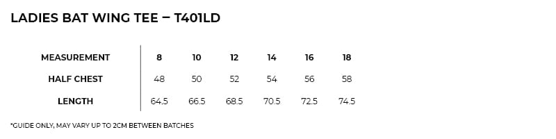 Women's Bat Wing T-shirt