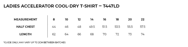 Women's Accelerator Cool-Dry T-shirt