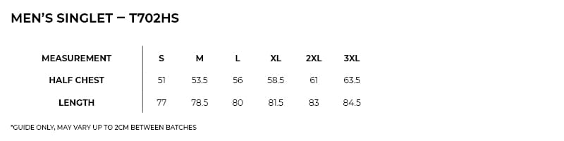 Men's Cotton Singlet