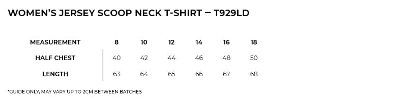 Women's Jersey Scoop Neck T-shirt