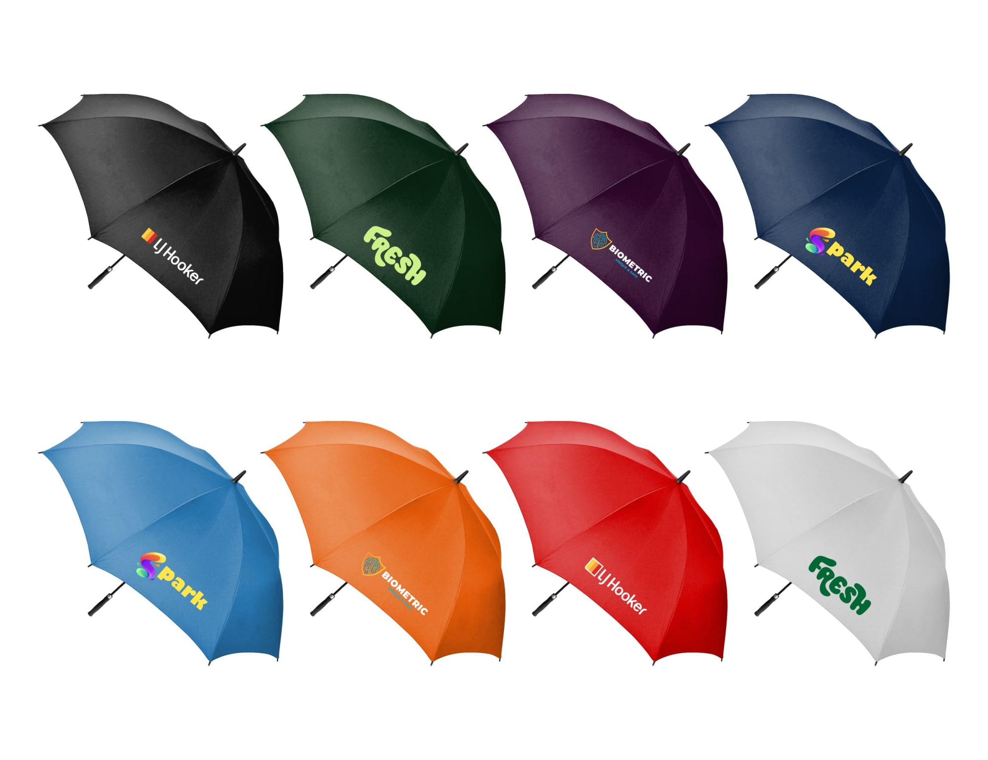 u52-group-print.jpg Promo 30" Auto Golf Umbrella