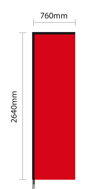 Medium Double Sided Wing Banner 5