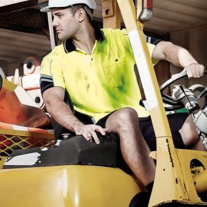 Mens Hi Vis Squad Short Sleeve Polo