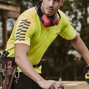 Mens Hi Vis Komodo Short Sleeve Polo