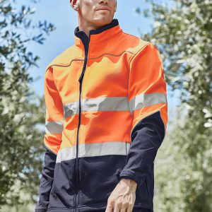 Unisex Hi Vis Softshell Jacket
