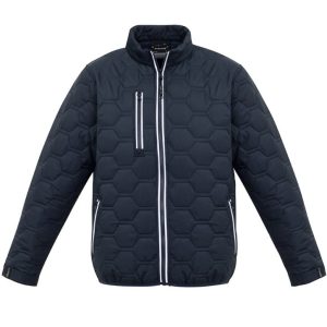 Unisex Hexagonal Puffer Jacket