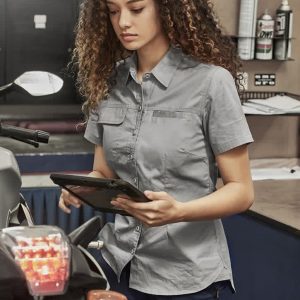 Womens Lightweight Tradie Short Sleeve Shirt