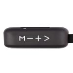 A portable Jive Speaker with control buttons for adjusting volume and playback.