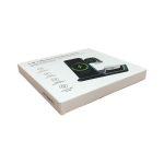 A box for a Camden 15W 3-in-1 fast wireless charger, featuring a black and green design.