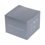 A grey box containing a Fidget Cube, featuring various tactile buttons and textures for sensory engagement.
