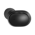 A black Hastings Pro TWS earbud featuring a sleek, modern design with a logo.