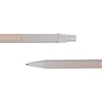 A Matador Cardboard Pen featuring a sleek, minimalistic design with a white clip and a pointed tip.