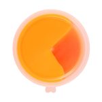 A container of Crazy Bouncing Putty features a vibrant orange and yellow mixture.