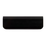 A sleek black power bank designed for charging devices on the go.