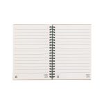 A Stone Paper Notebook featuring blank lined pages and a spiral binding.